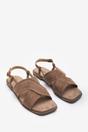 Camel Where's That From Camel Cavina Square Toe Slingback Sandals, Image 4 of 6
