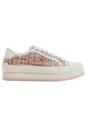 Pink Rayes Tweed Trainers, Image 4 of 4