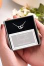 Silver Mother Daughter Gift Silver Infinity Braclet, Image 1 of 4