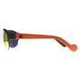 Black Semi Rimless Black Orange Mirror ML0050, Image 3 of 4