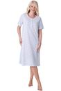 Blue Short Sleeved Nightdress, Image 1 of 5