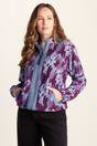 Light Blue Firan Relaxed Fit Microfleece Jacket, Image 1 of 3