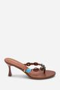  Electra Jewel Embellished Heeled Sandals, Image 2 of 6
