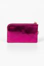 Pink Metallic Faux Leather Small Coin Purse, Image 2 of 2