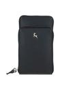 Black 'Incanto Cuoio' Crossbody Phone Bag, Image 1 of 4