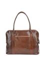 Tan Ashwood Leather Tan Three Section Large Veggie Tanned Leather Bag, Image 3 of 3