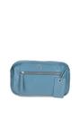 Blue 'Cork' Compact Leather Crossbody Bag, Image 1 of 5