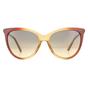 Brown Swarovski Brown Cat Eye Light Brown Transparent Brown Gradient Sunglasses, Image 1 of 4