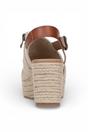 Beige Blowfish Malibu Beige Womens "Amira" Wedge Slingbacks Heel Sandals, Image 6 of 6