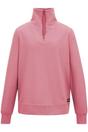 Light Pink Demmi Quarter Zip Fleece Top, Image 1 of 1