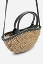 Olive Jianna Woven Raffia Tote With Cross Body, Image 3 of 6