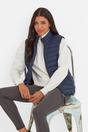 Indigo Gibson Insulated Padded Gilet, Image 2 of 6