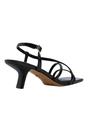 Black Lendacan Strappy Kitten Heel Sandals, Image 2 of 4