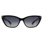 Black Cat Eye Shiny Black Grey Gradient Polarized GG1815S, Image 1 of 4