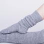 Beige 1 Pack Over The Knee Wool Socks, Image 4 of 5
