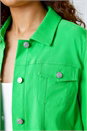 Green Stretch Pocket Detail Jacket, Image 5 of 5