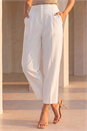 Ivory  Petite Ankle Grazer Smart Stretch Trouser, Image 2 of 4
