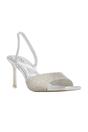 Silver Andyana Party Stiletto Heel Sandals, Image 4 of 4