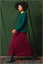 Forest  Bow Back Metallic Knit Jumper, Image 7 of 7