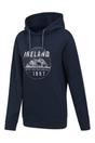Navy Ireland Circle Overhead Hoodie, Image 3 of 4