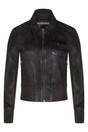 Grey Womens Varsity Bomber Jacket-Modbury, Image 1 of 4