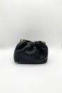 Black Woven Crossbody Handbag, Image 3 of 5