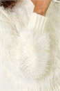 Ivory  Dusk Fluffy Knit Jumper, Image 5 of 5