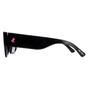 Black Jimmy Choo Black Rectangle Black with Black Pattern Temples Grey CAMI/S, Image 3 of 4