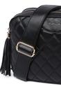 Black Raffaella Black Quilted Cross Body Camera Bag, Image 2 of 2