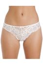 White 2 Pack Floral Lace Thong, Image 1 of 4
