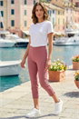 Biscuit Petite Cropped Stretch Trousers, Image 4 of 4