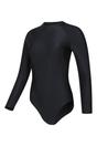 Black Sydney Long Sleeved One Piece Swimsuit, Image 4 of 4