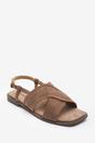Camel Where's That From Camel Cavina Square Toe Slingback Sandals, Image 3 of 6
