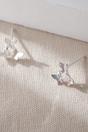 Silver Sterling Silver Butterfly Trio Stud Earrings, Image 3 of 3