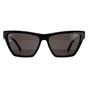 Black Saint Laurent Black Cat Eye Black Black Sunglasses, Image 1 of 6