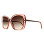 Pink Calvin Klein Pink Butterfly Dusty Pink Brown Gradient CK22548S, Image 2 of 3