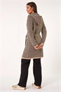 Beige Chevron Knit Cardigan, Image 8 of 8