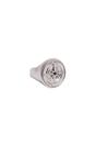Silver Compass Signet Pinky Ring, Image 1 of 3