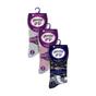 Ash 9 Pairs Cotton Patterned Non Elastic Socks, Image 5 of 5