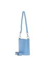 Blue Elegant Crossbody Bucket Bag, Image 4 of 6