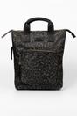 Khaki Leopard Top Handle Foldable Backpack, Image 1 of 4