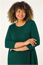 Forest  Curve Pocket Detail Swing Stretch Dress, Image 4 of 7