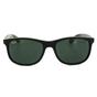Black Aviator Matte Black Green Andy 4202 Sunglasses, Image 1 of 2