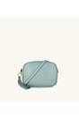 Light Blue The Tassel Pale Blue Leather Crossbody Bag, Image 1 of 1
