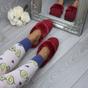 Bordeaux Faux Fur Lined Slip On Memory Foam Mules Slippers, Image 4 of 5