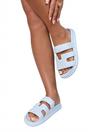 Blue iKrush Blue Lucille Cut Out Open Toe Strappy Sandals, Image 5 of 8