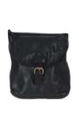 Black Real Leather Small Luxurious Flight Bag, Image 1 of 5