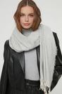 Light Grey Soft Brushed Tassel Scarf, Image 1 of 3