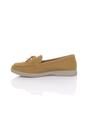 Camel AJVANI Camel Flat Slip On Smart Loafers, Image 3 of 4