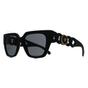 Black Versace Black Square Black Dark Grey VE4409, Image 2 of 3
